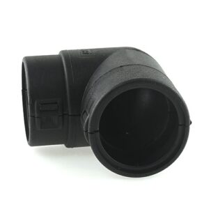 Hinged Conduit Joiner, NW 23-22, 90°, black