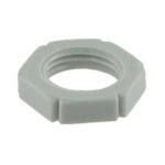 conduit lock nut PG9, grey