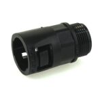 straight fitting with external fixed thread, NW17, PG16, waterproof