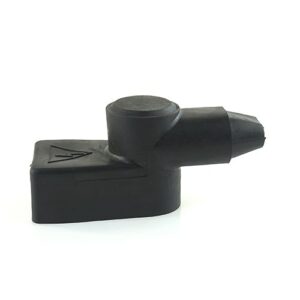 Terminal insulation boot, cable diameter 19mm, contact diameter 35mm, black