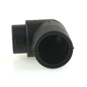 Hinged Conduit Joiner elbow 90°, NW 23-17, black