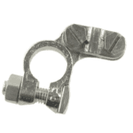 Battery Clamp “+”, cast brass, screw terminal for 16-70mm² bottom left, DIN 72331