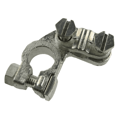 Battery Clamp "-", screw terminal for 70-120mm² bottom left, DIN 72331