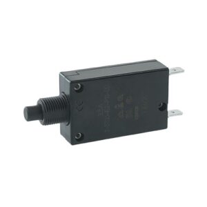 Thermal Circuit Breaker 28VDC/250 VAC, 3.5A, for threadneck panel mounting, push to release/push to reset