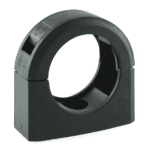 conduit clip, NW29, fixing hole Ø 6mm, synthetic material