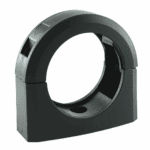 conduit clip, NW48, fixing hole Ø 6mm, synthetic material
