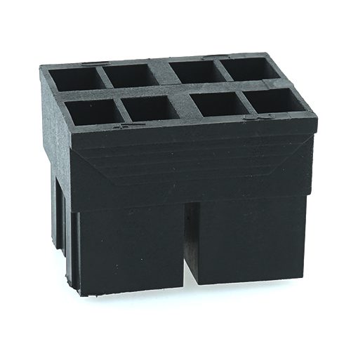 Coding-Socket 3-4 for fusebox, black