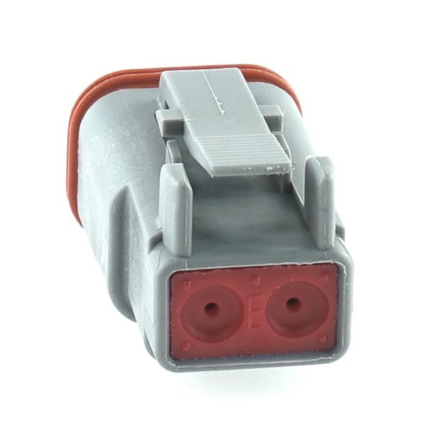 Socket Plug 2way, DT06-series, grey