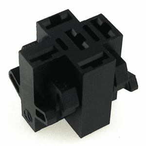 Mini Relay Socket, central plug, 5x6.3mm, Mercedes-No.: 006 545 07 28