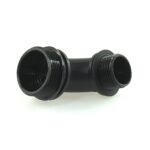 90° fitting, NW22, M25, waterproof