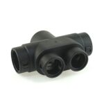 Multiple breakout conduit fitting NW22-23-22-17-17, black