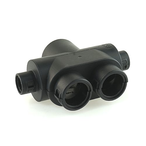 Multiple breakout conduit fitting NW10-23-10-17-17, black