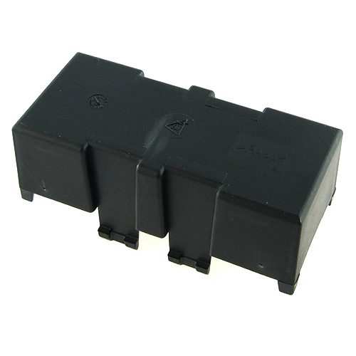 Cover for Universal-Fuse Holder, flat design, black
