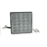 Directional-, Stop-, Tail Light, 12V, 80x80mm, clear lens, 0.5m cable, 4×0.5mm²