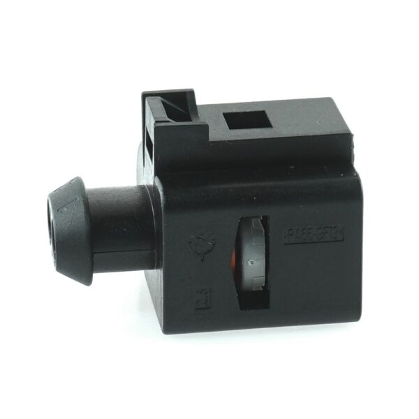 MCP socket housing, 2-pole, coding A, black