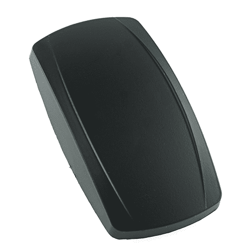 Wippe Contura V, black, coated for laser etching