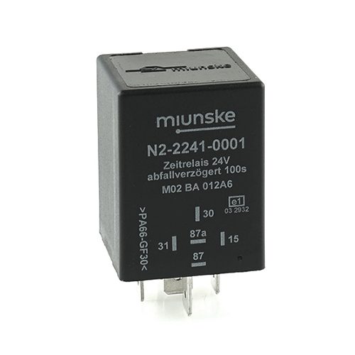 Switch-off Delayed Timer Relay 24V, 100sec, no dry contact ...