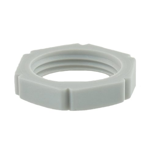 conduit lock nut PG11, grey