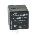 Universal Flasher 9V…30V, 60W/12V…120W/24V, fully electronic, without start-stop-input