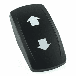 actuator Contura V black, symbol  "window control"