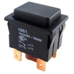 Push Button, 16A/250 VAC, normally open