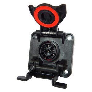 ISOBUS (IBBC) 150Active socket, 9-pole, 12V, ISO 11783-2