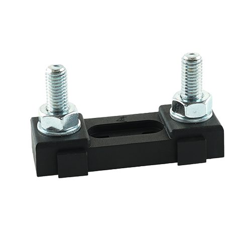 Power-Fuse Holder 61mm, 1-way, bolts M10, mountable side by side