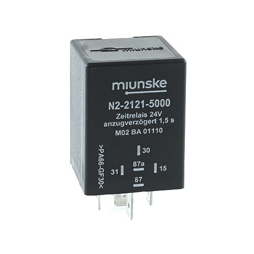 Switch-on Delayed Timer Relay 24V, 1.5sec, dry contact