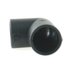 Hinged Conduit Joiner elbow 90°, NW 29-29, black