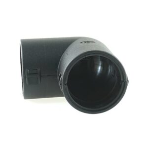 Hinged Conduit Joiner elbow 90°, NW 29-29, black