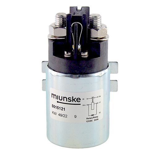 Power-Relay 12V, 300A (2400A -1sec.), normally open, with suppressor diode