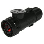 ISOBUS IBIC plug, 9-pole, 12V, ISO 11783-2, with contacts