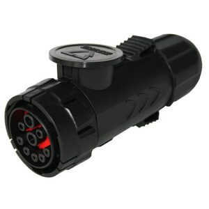 ISOBUS IBIC plug, 9-pole, 12V, ISO 11783-2, with contacts