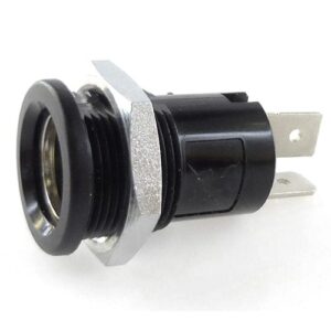 Built-In Socket, 2-pole, 6-24V/16A,