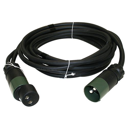 2x 35 mm² cable 2-pole, 24 V, 2 x plugs and 1x coupler