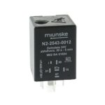 Switch-off Delayed Timer Relay 24V, 20s…5min, adjustable, dry contact, retriggerable