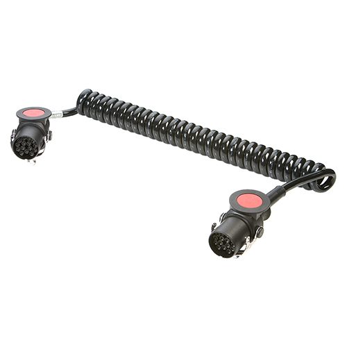 coil 15-pole, 24 V, with 2 plugs according to ISO12098, length 4.5 m