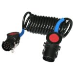coil 15-pole, 24 V, with 2 plugs according to ISO12098, length 3 m
