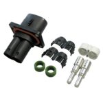 High Current Plug, 2-pole, male contact side,  IP6K9K