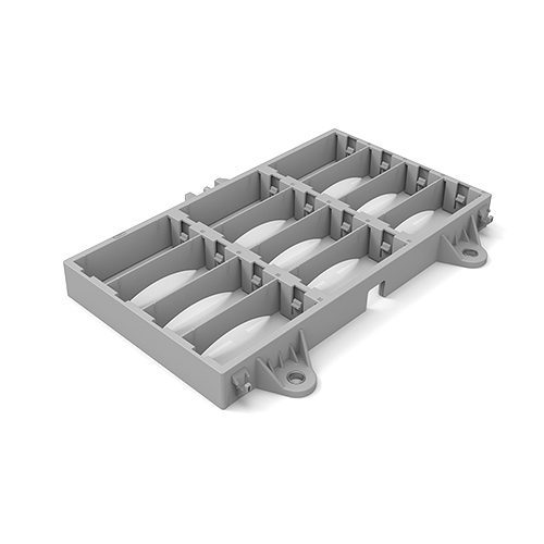Frame Y2 for main distribution unit, 12Way