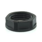conduit lock nut M16, black