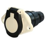 socket 7-pole, 24 V, screw contact, for cable diameter 9,2 – 11,5 mm