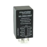 DC Engine Control with H-bridge, 9-36V, 10A, adjustable option for monitoring the cut-off current, door interlock