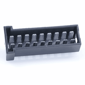 JPT-Male Connector, 18-pole (2x9), PFT, Coding A, black