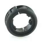 Reducer for corrugated tube outlet NW17 to NW10, black