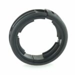 Reducer for corrugated tube outlet NW29 to NW22, black