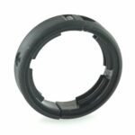 Reducer for corrugated tube outlet NW29 to NW23, black