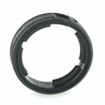 Reducer for corrugated tube outlet NW36 to NW29, black