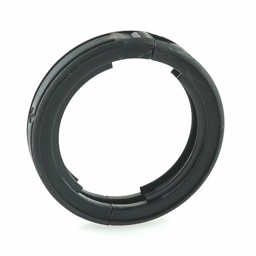 Reducer for corrugated tube outlet NW48 to NW36, black