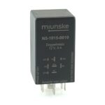 Double Relay 12V, 8/8A, 2 x changeover relays with 1 coil, force guided contacts